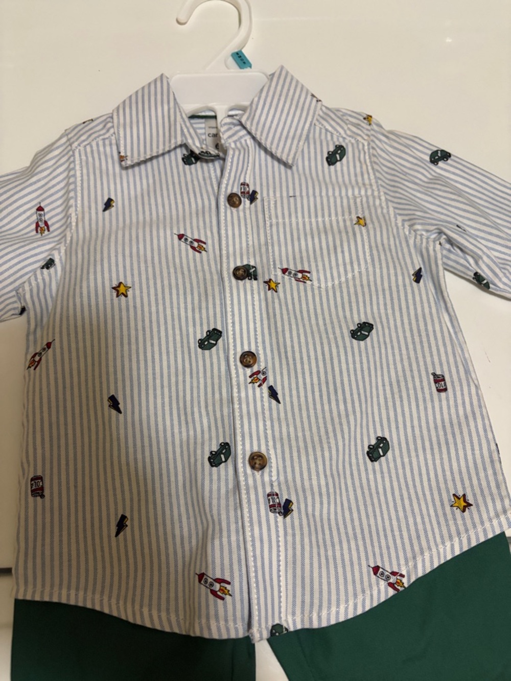 NWT Carter's 6 mos 2 piece outfit